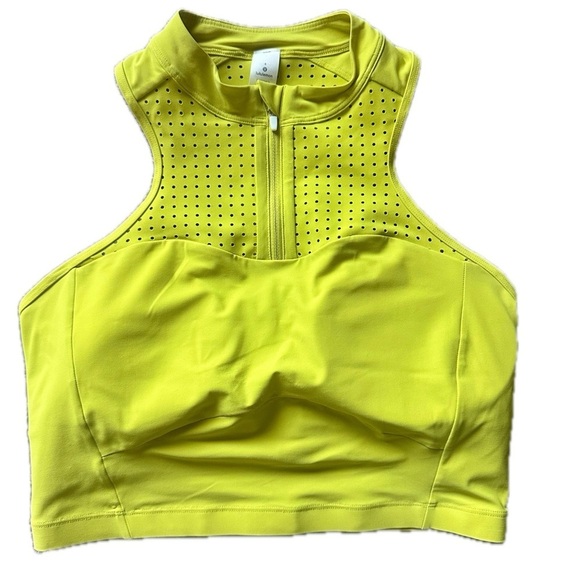 Lululemon Unleash Strength Bra in Yellow/Green Size 8 - Picture 6 of 9